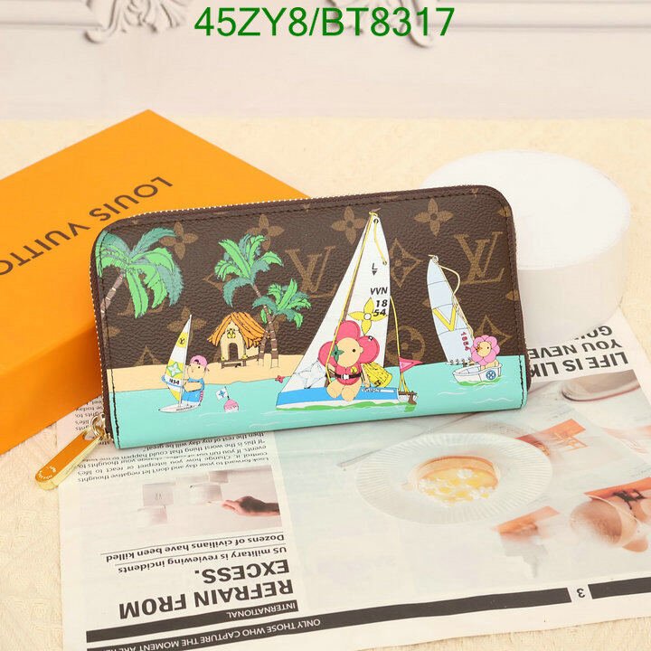 LV Bag-(4A)-Wallet- Code: BT8317 $ 59USD