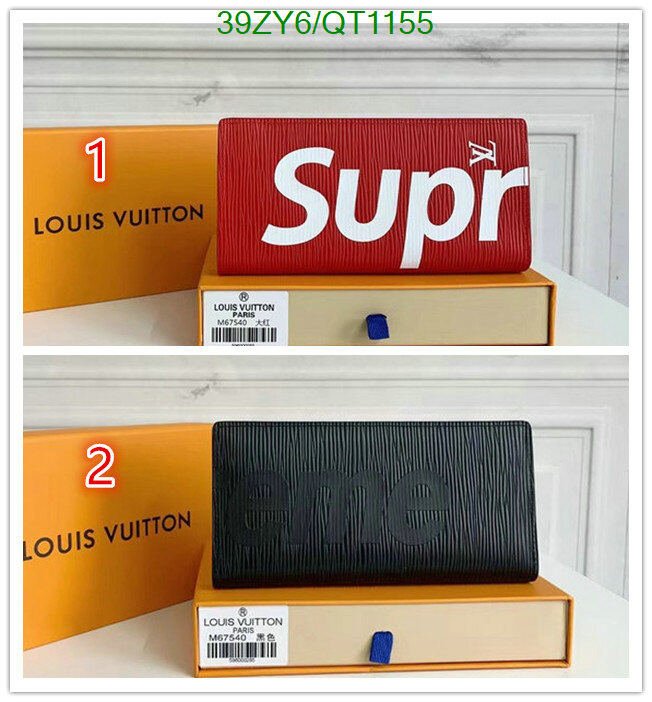 LV Bag-(4A)-Wallet- Code: QT1155 $ 51USD