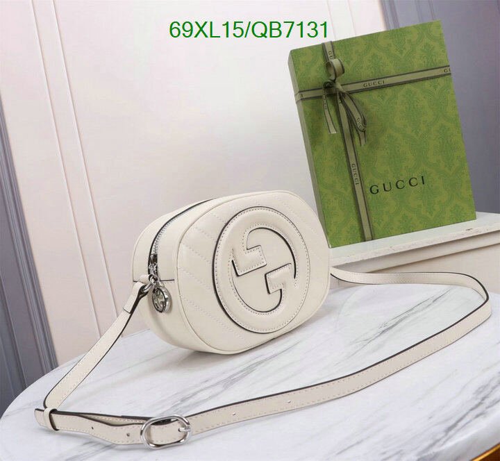 Gucci Bag-(4A)-Diagonal- Code: QB7131 $ 90USD
