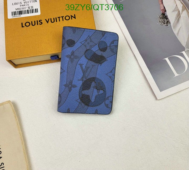 LV Bag-(4A)-Wallet- Code: QT3706 $ 51USD