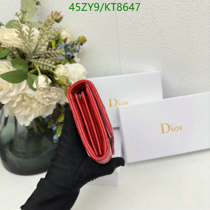 Dior Bag-(4A)-Wallet- Code: KT8647 $ 59USD