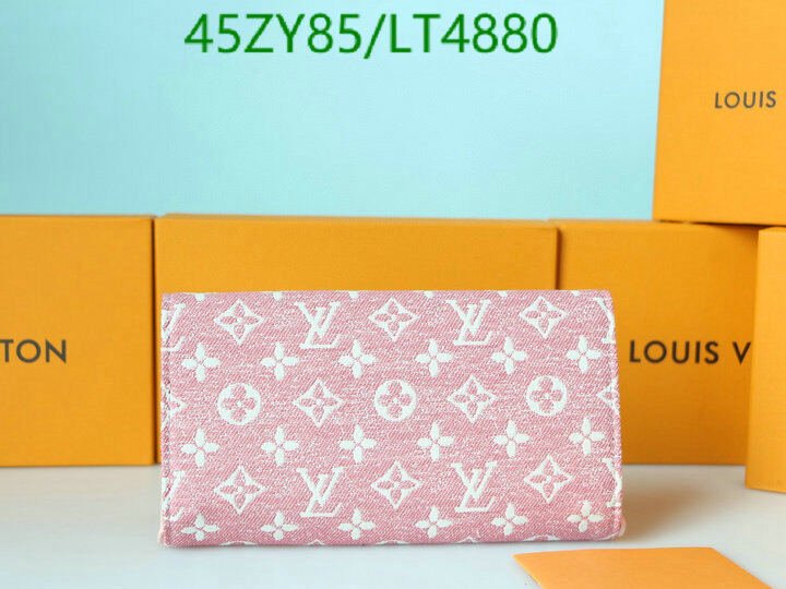 LV Bags-(4A)-Wallet-,Code: LT4880,$ 59USD