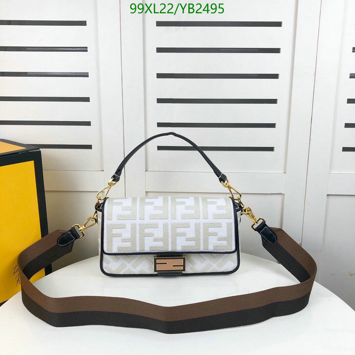 Fendi Bag-(4A)-Baguette-,Code: YB2495,$ 129USD