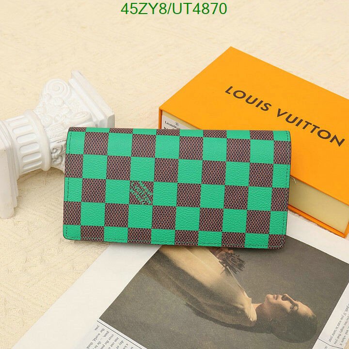 LV Bag-(4A)-Wallet- Code: UT4870 $ 59USD
