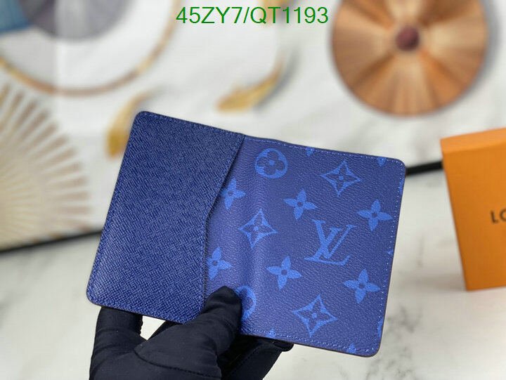 LV Bag-(4A)-Wallet- Code: QT1193 $ 59USD