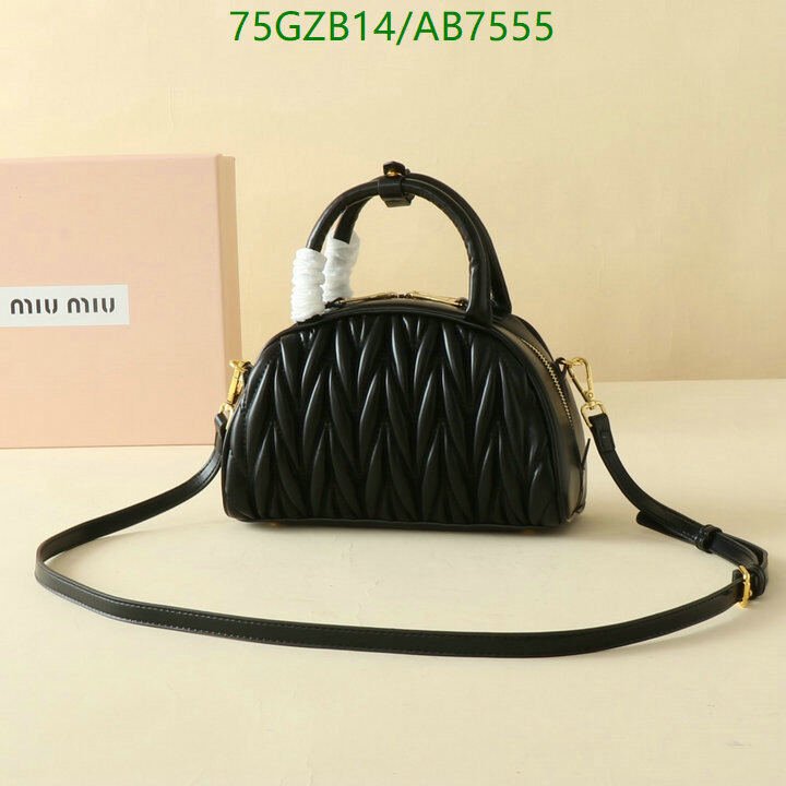 Miu Miu Bag-(4A)-Crossbody- Code: AB7555 $ 98USD