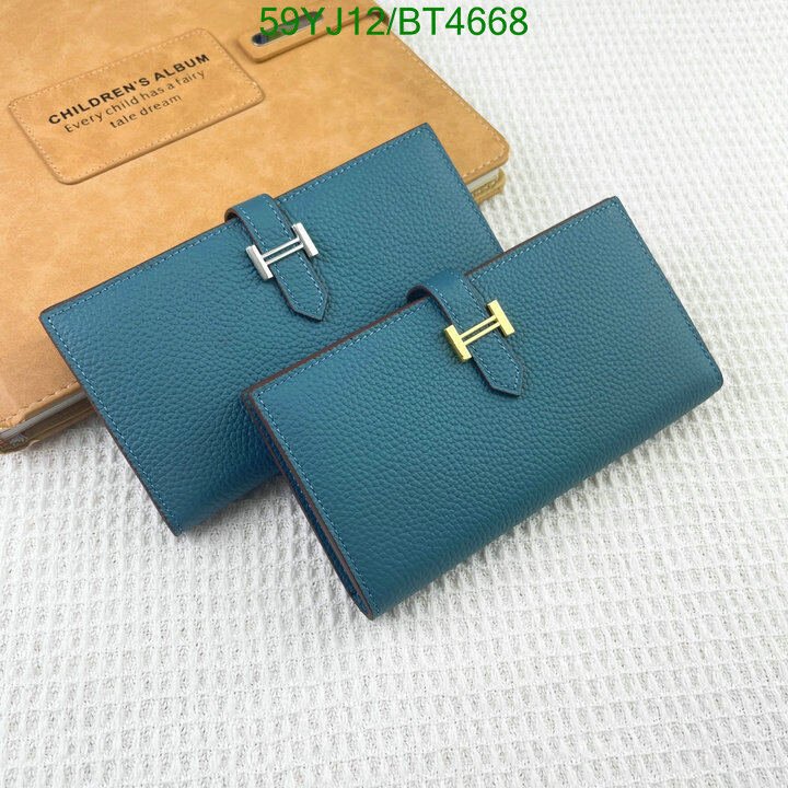 Hermes Bag-(4A)-Wallet- Code: BT4668 $ 77USD