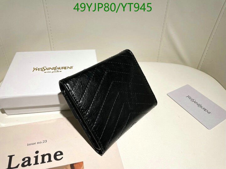 YSL Bag-(4A)-Wallet-,Code: YT945,$ 64USD