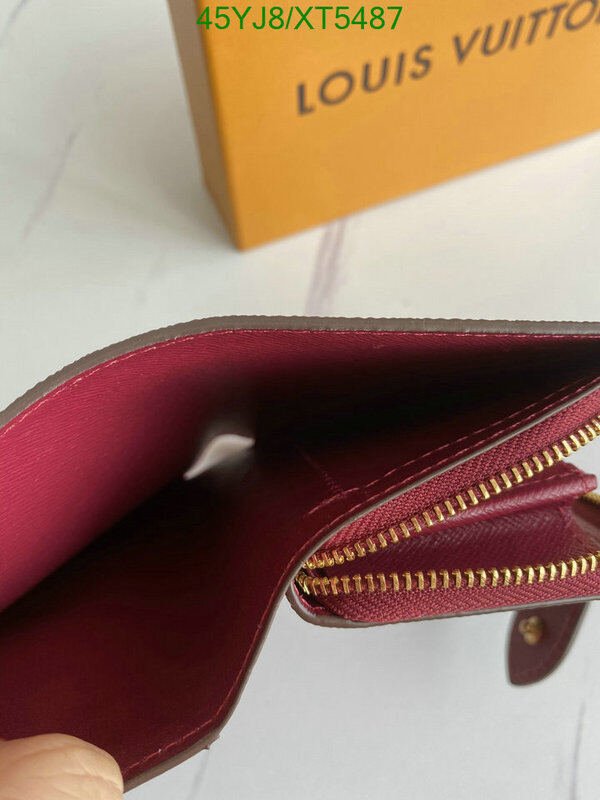 LV Bags-(4A)-Wallet-,Code: XT5487,$ 59USD