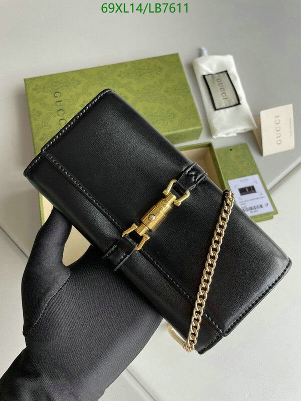 Gucci Bag-(4A)-Diagonal-,Code: LB7611,$ 90USD
