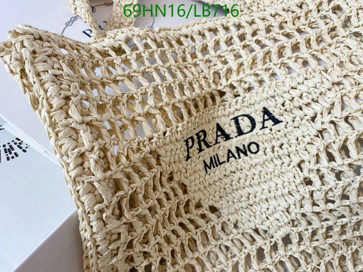 Prada Bag-(4A)-Handbag-,Code: LB716,$ 90USD