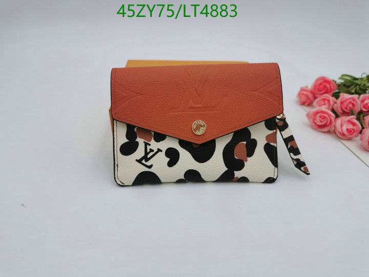LV Bags-(4A)-Wallet-,Code: LT4883,$ 59USD