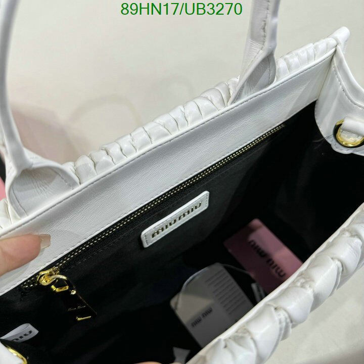 Miu Miu Bag-(4A)-Handbag- Code: UB3270 $ 116USD