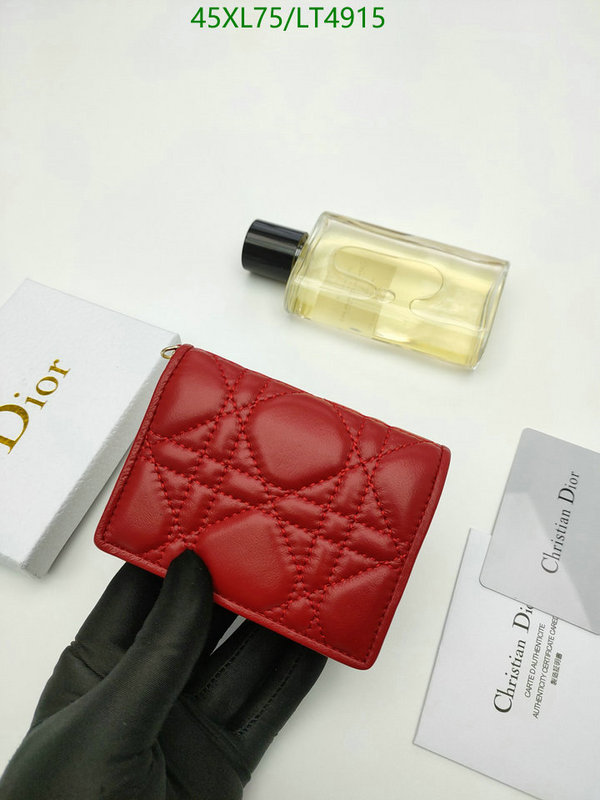 Dior Bags-(4A)-Wallet- Code: LT4915 $ 59USD