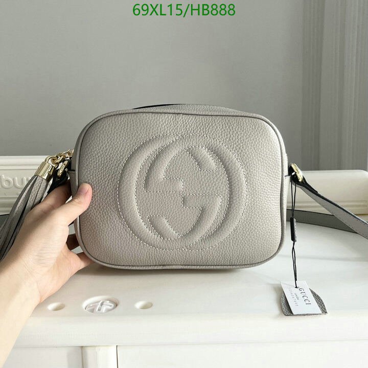 Gucci Bag-(4A)-Diagonal-,Code: HB888,$ 90USD
