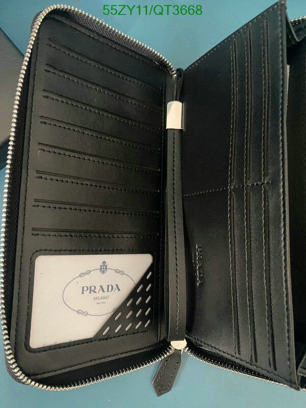Prada Bag-(4A)-Wallet- Code: QT3668 $ 72USD