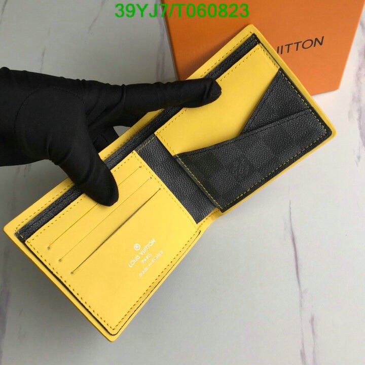 LV Bags-(4A)-Wallet-,Code: T060823,$ 51USD