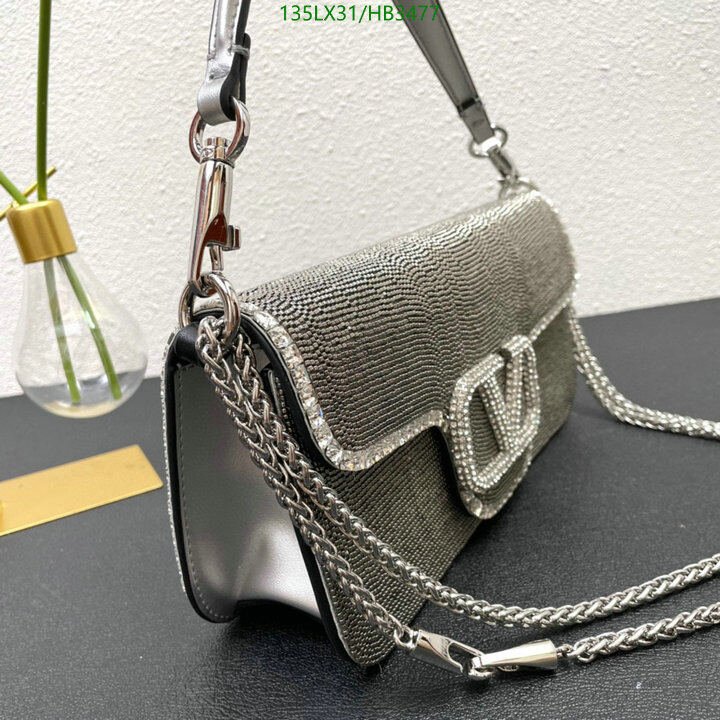 Valentino Bag-(4A)-LOC-V Logo ,Code: HB3477,$ 176USD