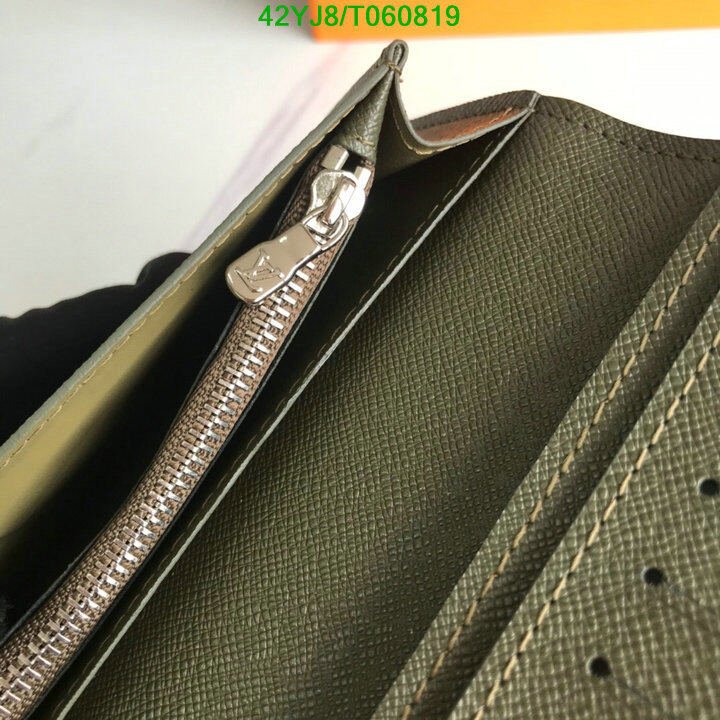 LV Bags-(4A)-Wallet-,Code: T060819,$ 55USD