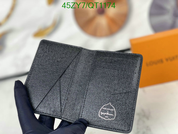 LV Bag-(4A)-Wallet- Code: QT1174 $ 59USD