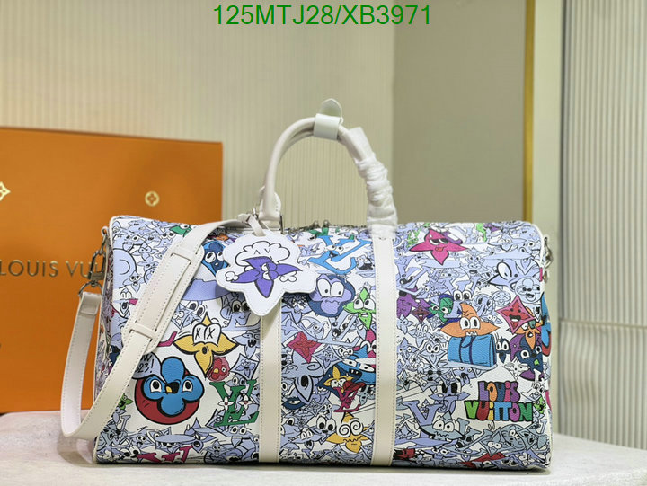 LV Bags-(4A)-Keepall BandouliRe 45-50-,Code: XB3971,$ 163USD