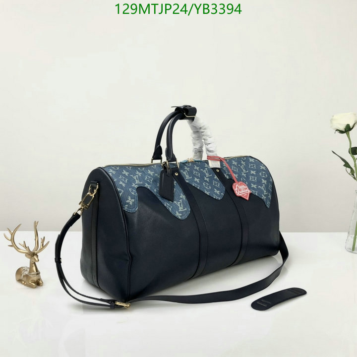 LV Bags-(4A)-Keepall BandouliRe 45-50-,Code: YB3394,$ 168USD