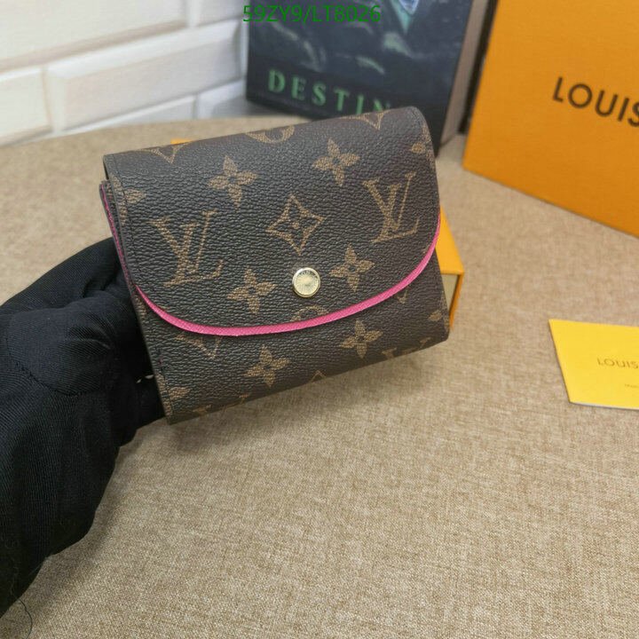 LV Bags-(4A)-Wallet-,Code: LT8026,$ 77USD