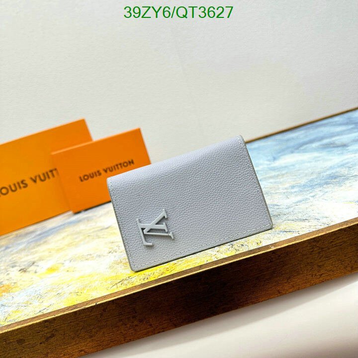 LV Bag-(4A)-Wallet- Code: QT3627 $ 51USD