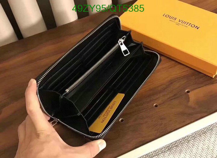 LV Bag-(4A)-Wallet- Code: QT5385 $ 64USD