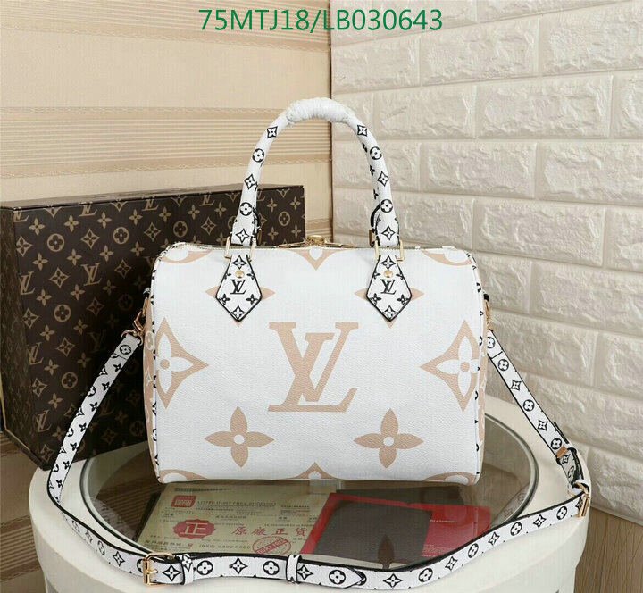 LV Bags-(4A)-Speedy-,Code: LB030643,$ 98USD