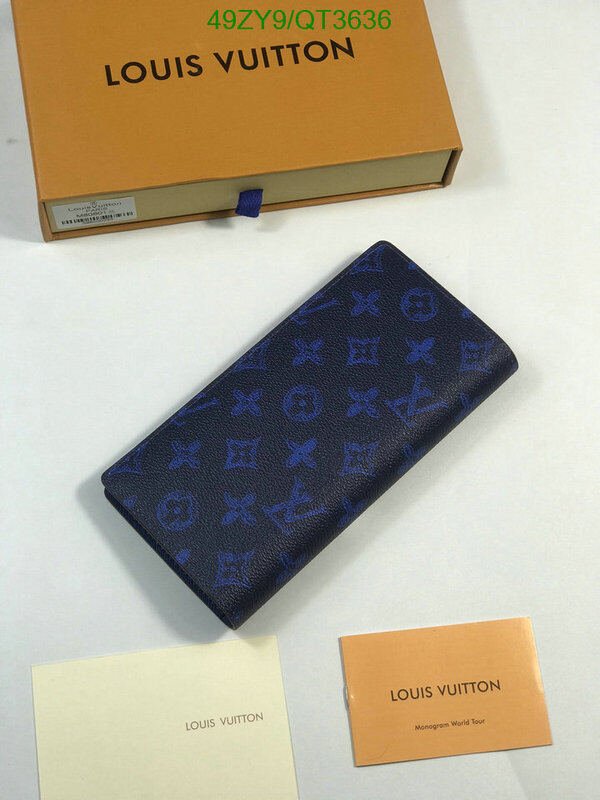LV Bag-(4A)-Wallet- Code: QT3636 $ 64USD