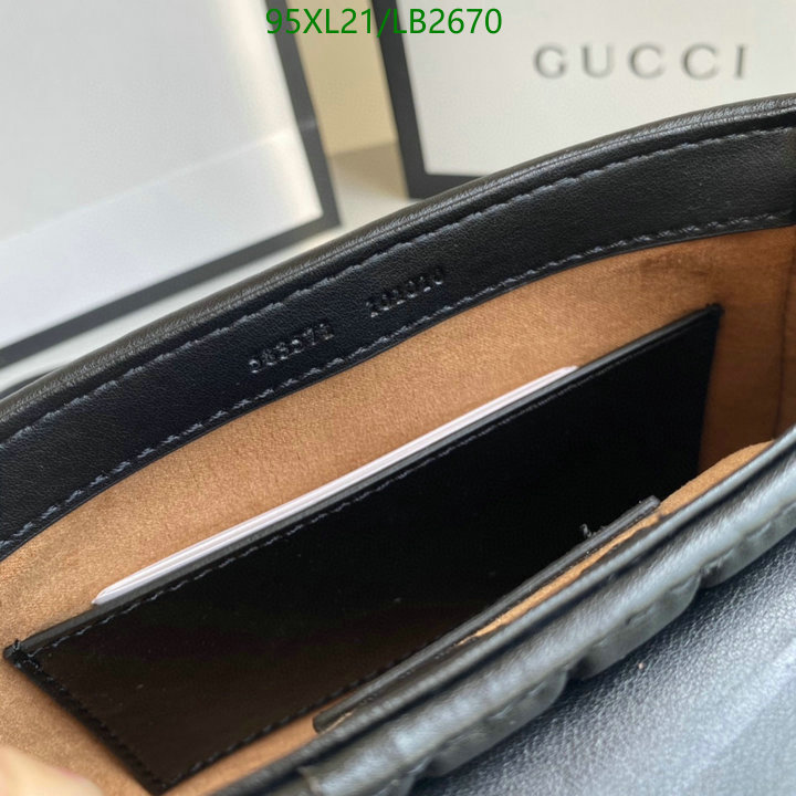 Gucci Bag-(4A)-Marmont,Code: LB2670,$ 124USD