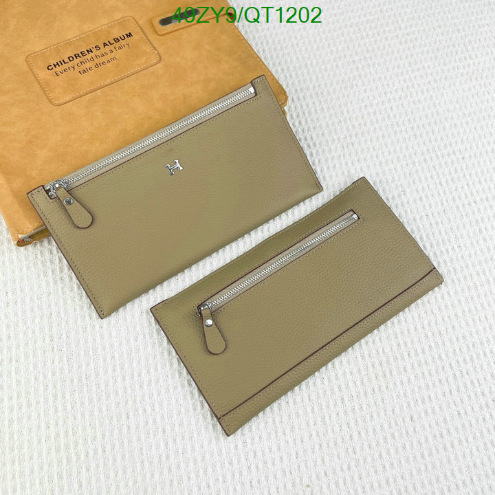 Hermes Bag-(4A)-Wallet- Code: QT1202 $ 64USD