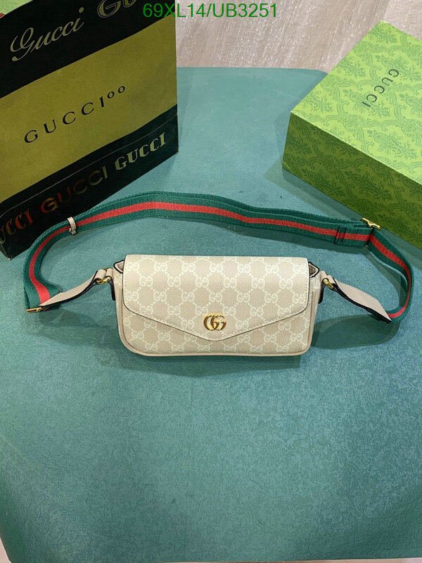 Gucci Bag-(4A)-Diagonal- Code: UB3251 $ 90USD