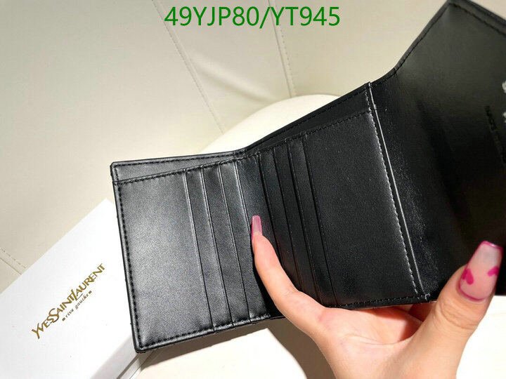 YSL Bag-(4A)-Wallet-,Code: YT945,$ 64USD