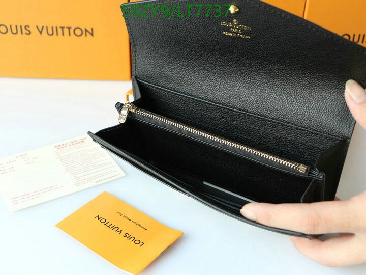 LV Bags-(4A)-Wallet-,Code: LT7737,$ 77USD