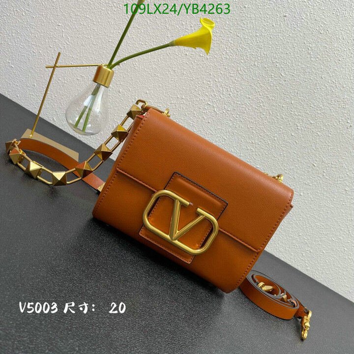 Valentino Bag-(4A)-LOC-V Logo ,Code: YB4263,$ 142USD