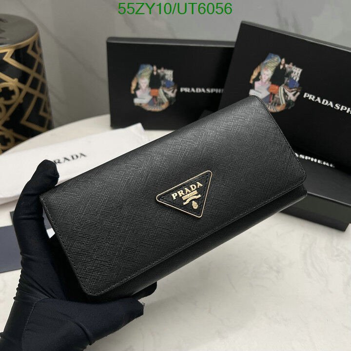 Prada Bag-(4A)-Wallet- Code: UT6056 $ 72USD