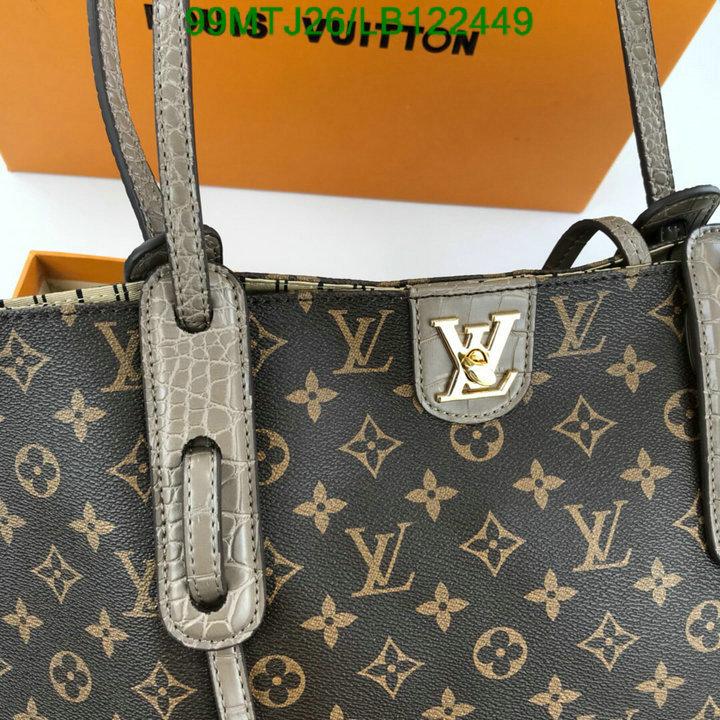 LV Bags-(4A)-Handbag Collection-,Code: LB122449,$ 129USD