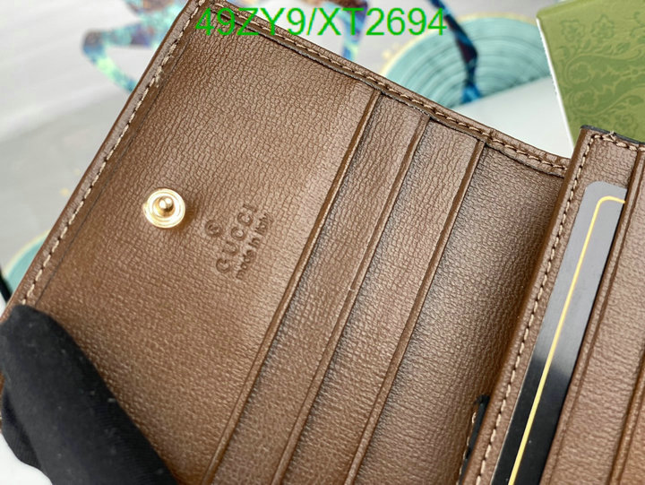 Gucci Bag-(4A)-Wallet-,Code: XT2694,$ 64USD