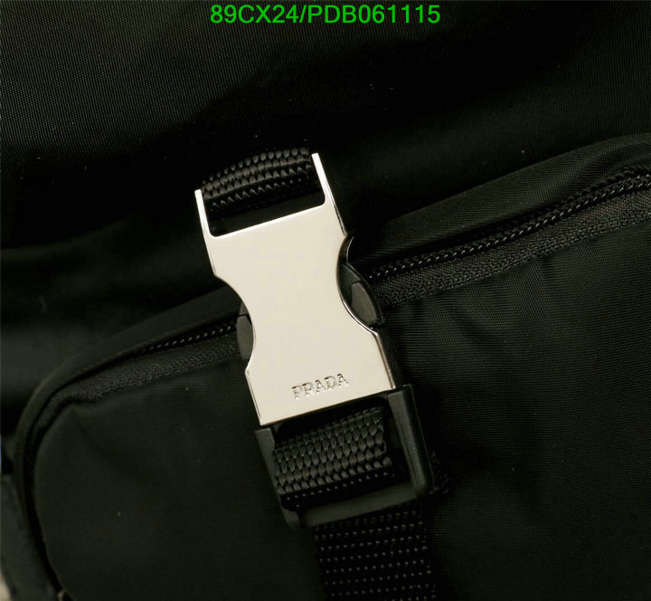 Prada Bag-(4A)-Backpack-,Code:PDB061115,$ 116USD