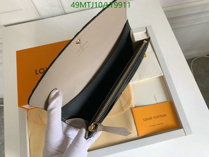LV Bags-(4A)-Wallet-,Code: LT9911,$ 64USD