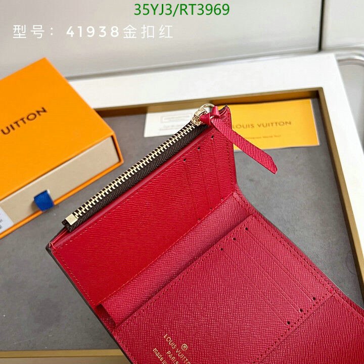 LV Bag-(4A)-Wallet- Cod8: RT3969 $ 46USD