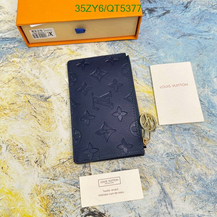 LV Bag-(4A)-Wallet- Code: QT5377 $ 46USD