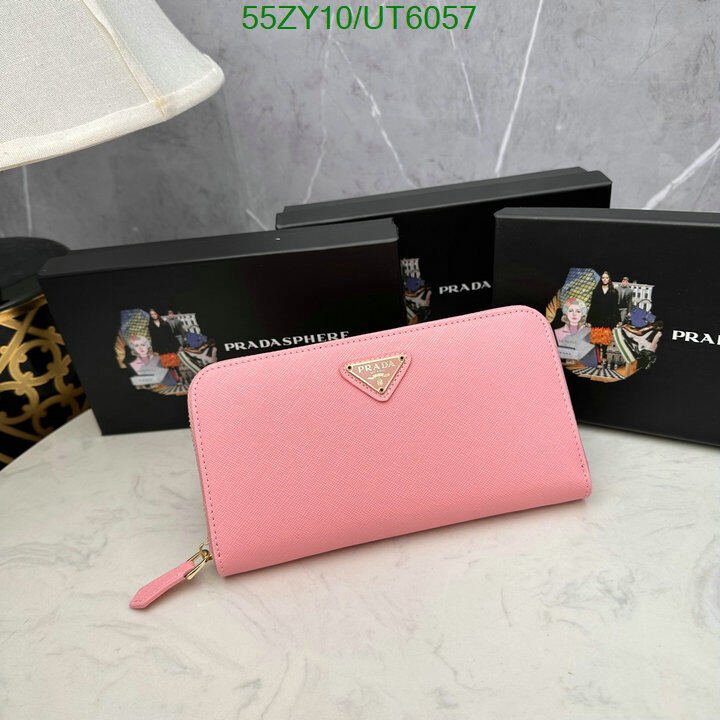 Prada Bag-(4A)-Wallet- Code: UT6057 $ 72USD