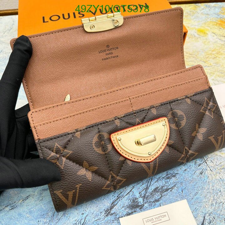 LV Bag-(4A)-Wallet- Code: QT5378 $ 64USD