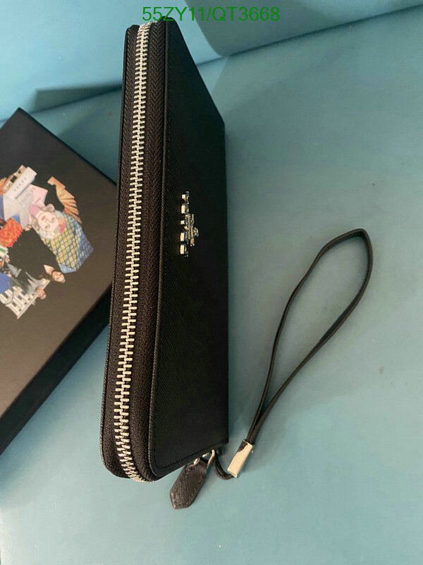 Prada Bag-(4A)-Wallet- Code: QT3668 $ 72USD