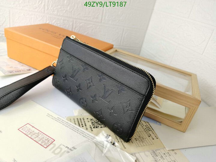 LV Bags-(4A)-Wallet-,Code: LT9187,$ 64USD
