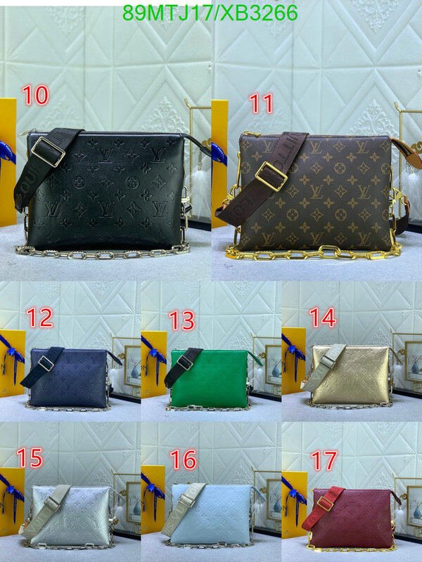 LV Bags-(4A)-Pochette MTis Bag-Twist-,Code: XB3266,$ 116USD