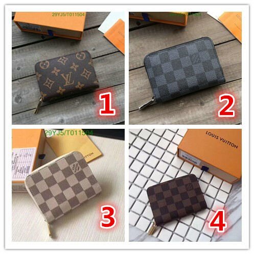 LV Bags-(4A)-Wallet-,Code: T011504,$ 38USD